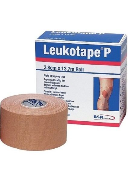 Leukotape P 3,8cm x 13,7m Bsn Rijit Tespit Bandı 0 kg * 0.5 Garan