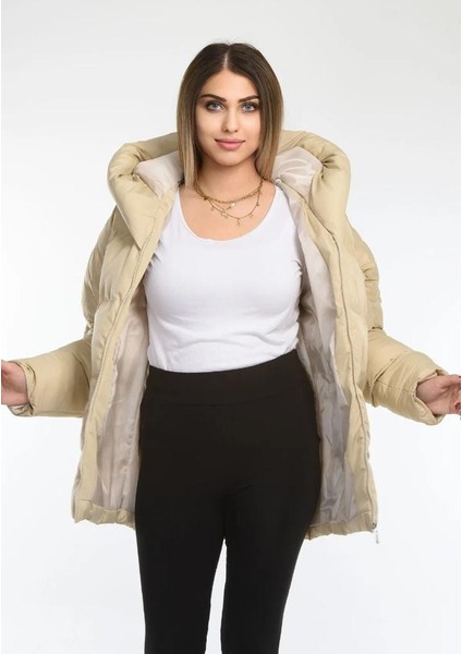 Torba Cepli Şişme Mont