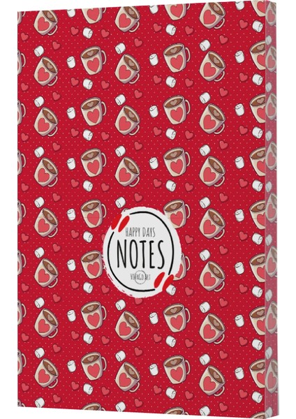 Vivago Art Kahve 9, 14X20 Çizgili DEFTER-15X15 Çizgisiz Defter Seti (320 Sayfa)