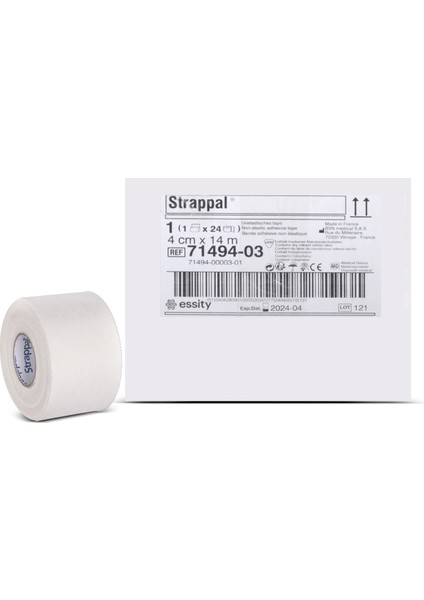 Pletau 4cm x 14m Bsn Yüksek Kalite Hafif Tespit Bandı