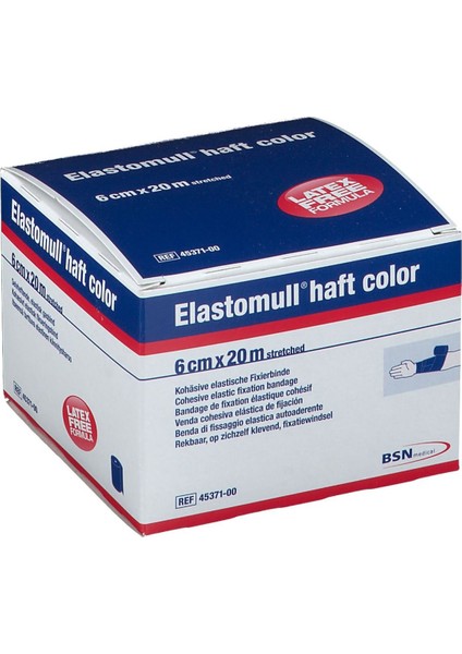Elastomull Haft Lf Bsn Fiksasyon Bandajı 6cm x 20M Mavi