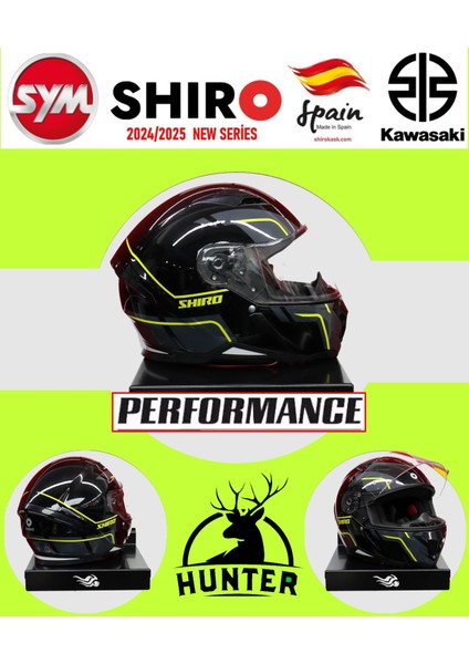 Shıro Kask 100115 Fullface Hunter Performc_l