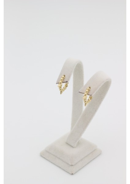 Xupıng Jewelry 14 Ayar Altın Kaplama,by Risa Gold Ok Görünümlü Küpe fiyatları