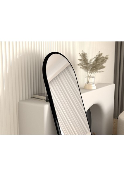 Siyah Dekoratif Boy Aynası 150 x 50 cm Fenomen Ayna modelleri