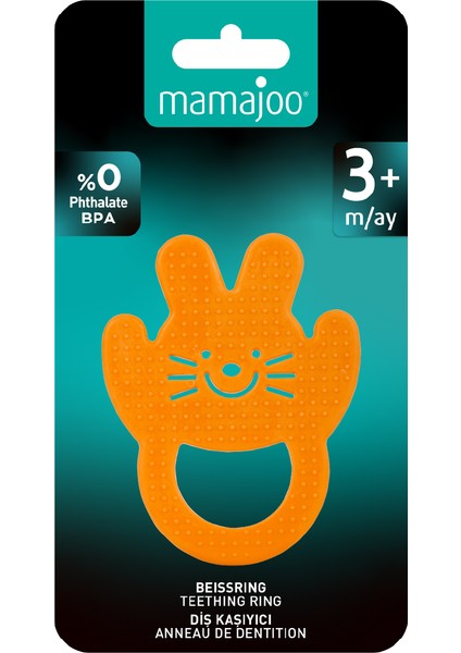 Yumuşak & Eğlenceli Diş Kaşıyıcı, Kolay Kavrama & Hassas Diş Etlerine Özel, Turuncu Tavşan, 1 Adet fiyatları