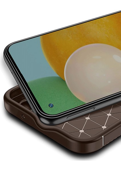 Xiaomi Poco X7 Pro Kılıf Kamera Korumalı Çıkıntılı Karbon Desenli Renk Atmaz Koruyucu Negro Kapak