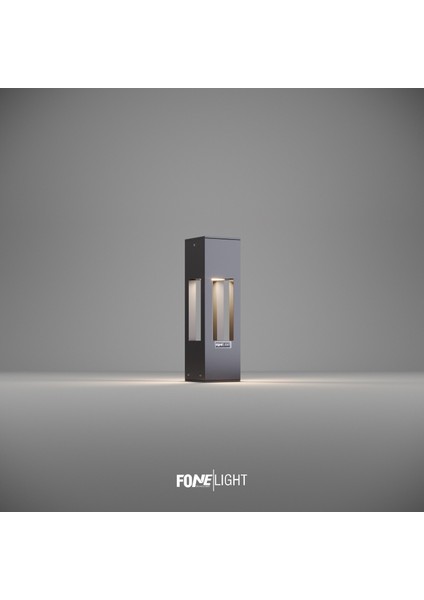 AKA010 Alüminyum Bollard LED Bahçe Aydınlatması 35 cm fiyatları