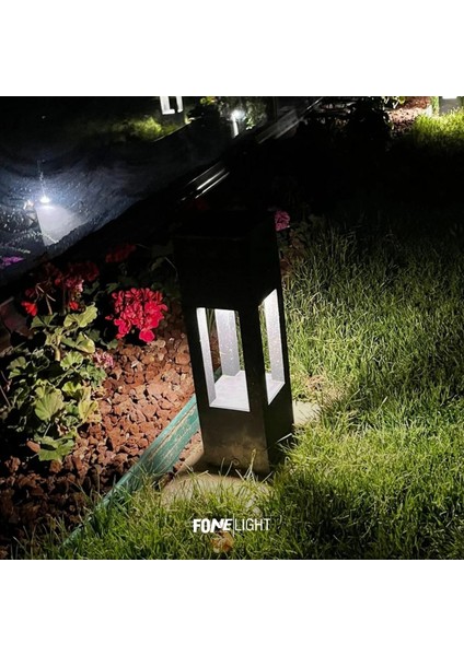 AKA010 Alüminyum Bollard LED Bahçe Aydınlatması 35 cm indirimleri