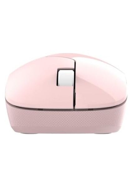 SMW-973 Pembe USB 2.4ghz Gölge Desenli Kablosuz Mouse (Pembe/pembe)
