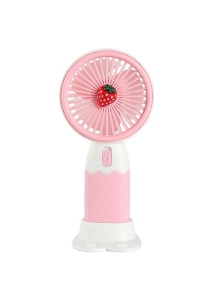 Mini Fan Masaüstü Taşınabilir Telefon Stantlı Vantilatör 2si 1 Arada Taşınabilir Masaüstü Vantilatör Yüksek Hızlı Vantilatör Asorti Renk