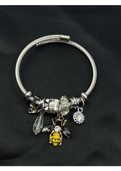 Çelik Pndr Bileklik Silver Renk