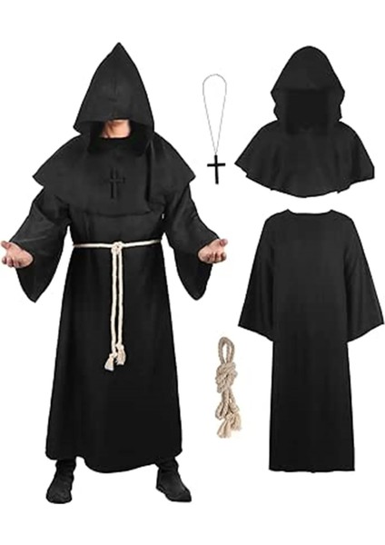 Siyah Keşiş Kostümü fiyatları
