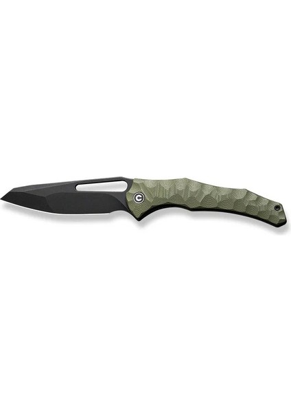 Spiny Dogfish Thumb Hole Knife Od Green G10 Handle Çakı