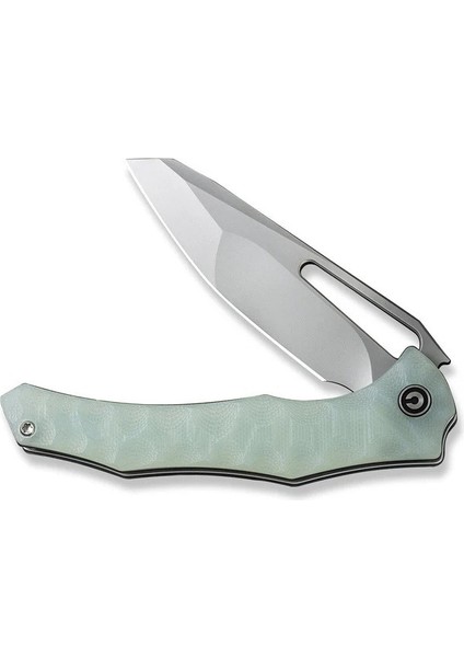 Spiny Dogfish Thumb Hole Knife Natural G10 Handle Çakı fırsatları