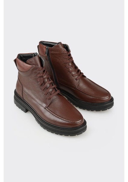 Kahve Deri Erkek Günlük Bot fiyatları