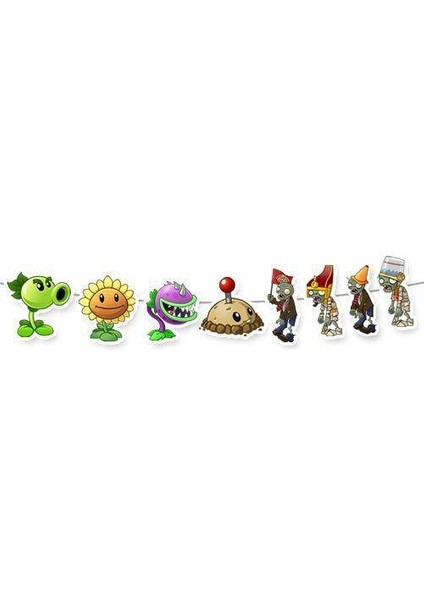 Plants Vs Zombies Dekoratif Banner 140 x 17 cm