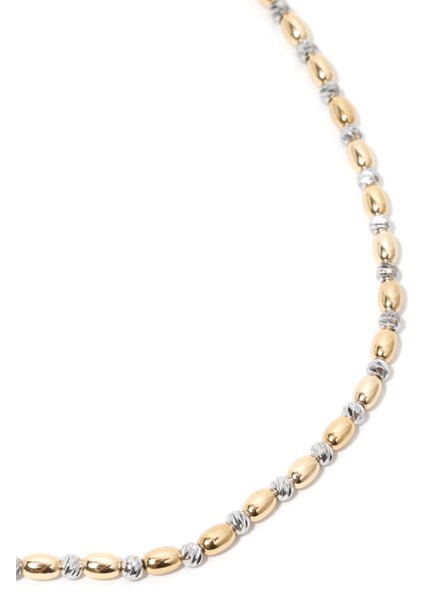 Gold & Silver Iki Renkli Kolye fiyatları
