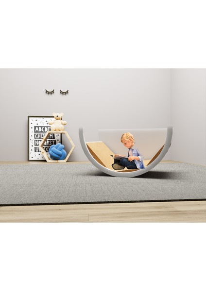 Pikler Montessori Salıncak Masa Oyuncak Organizeri Oyuncak ve Tırmanma Bir Arada