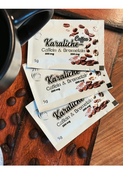 Karaliche Bromelain Kafein Kahve 30 Şase + Pure Oil Hindistan Cevizi Yağı 200 gr modelleri