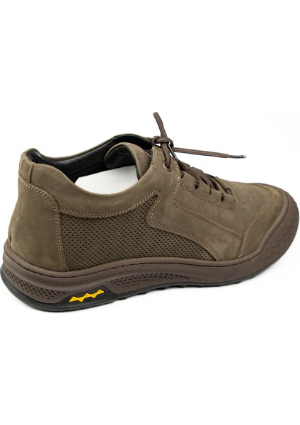 4029 Haki Nubuk Deri Erkek Günlük Ayakkabı fırsatları