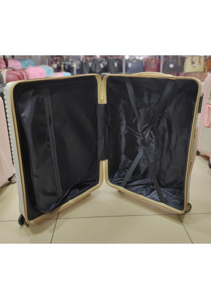 L.polo Pp Kırılmaz Slikon 3'lü Set Valiz fırsatları