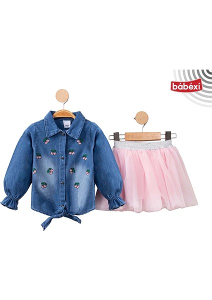 397440 Kız Takım 2y,3y,4y,5y - Pembe - 2-3 Yaş