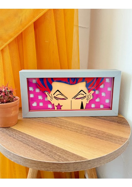 Hisoka 3D LED Aydınlatma modelleri