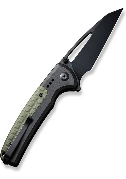 Sentinel Strike Flipper & Thumb Stud & Button Lock Knife Black Aluminum & Frn Handle Çakı modelleri