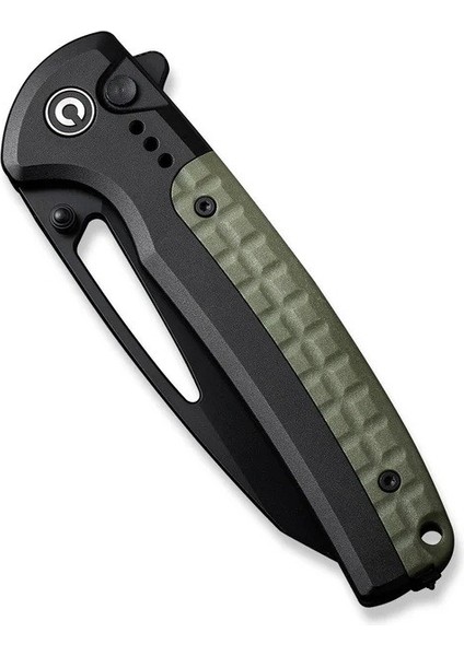 Sentinel Strike Flipper & Thumb Stud & Button Lock Knife Black Aluminum & Frn Handle Çakı indirimleri