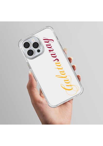 Apple iPhone 16 Galatasaray El Yazı Sarı Kırmızı Şeffaf Telefon Kılıfı fırsatları