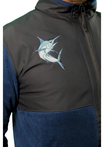 Fisherman Kılıç Balığı Nakışlı Fermuarlı Polar indirimleri