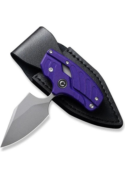 Typhoeus Adjustable Fixed Blade Knife Purple G10 Handle Bıçak fırsatları