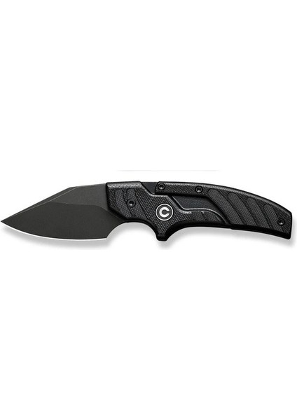 Typhoeus Adjustable Fixed Blade Knife Black G10 Handle Bıçak