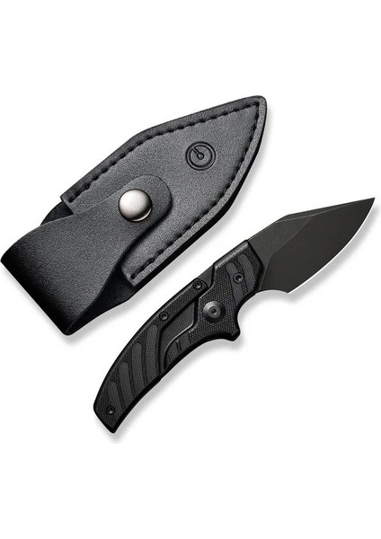 Typhoeus Adjustable Fixed Blade Knife Black G10 Handle Bıçak modelleri