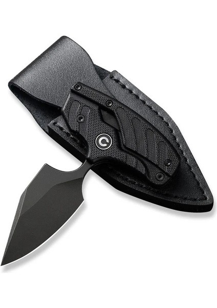 Typhoeus Adjustable Fixed Blade Knife Black G10 Handle Bıçak fırsatları