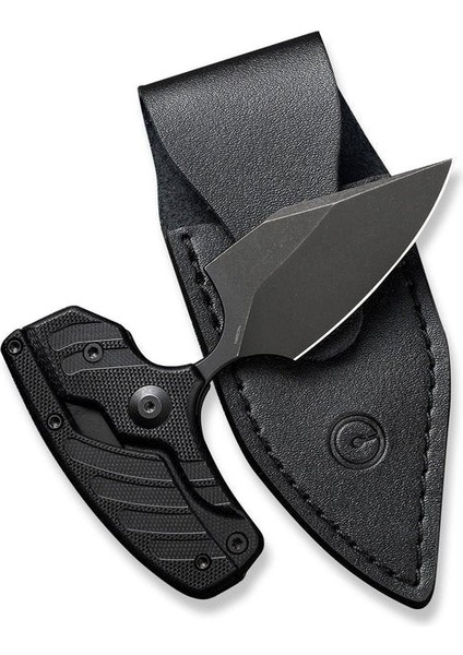 Typhoeus Adjustable Fixed Blade Knife Black G10 Handle Bıçak indirimleri