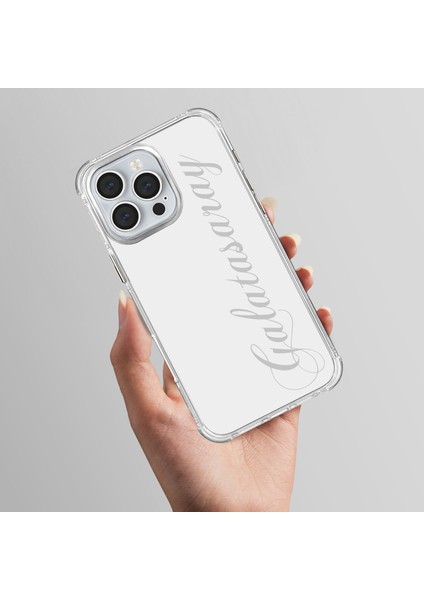 Apple iPhone 13 Galatasaray El Yazı Şeffaf Telefon Kılıfı fırsatları