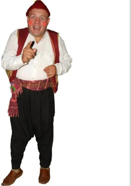 KADIKÖY KOSTÜM Ibiş Kostümü Yetişkin Ramazan Komik Uşak Kostümü