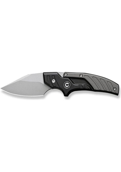 Typhoeus Adjustable Fixed Blade Knife Black Aluminum Handle Bıçak