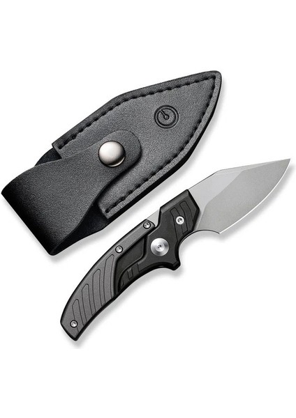 Typhoeus Adjustable Fixed Blade Knife Black Aluminum Handle Bıçak modelleri