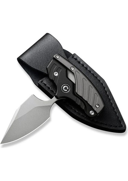 Typhoeus Adjustable Fixed Blade Knife Black Aluminum Handle Bıçak fırsatları