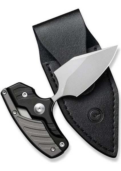 Typhoeus Adjustable Fixed Blade Knife Black Aluminum Handle Bıçak indirimleri