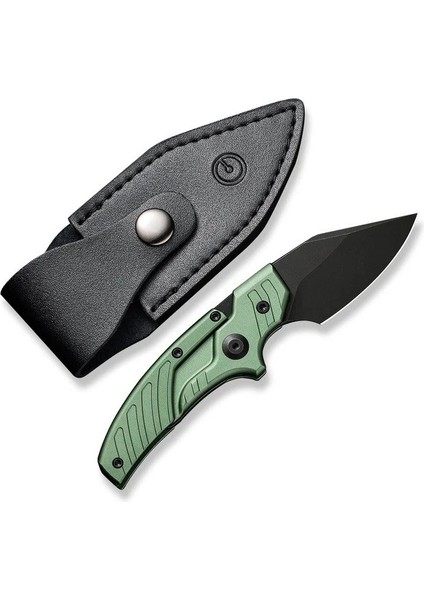 Typhoeus Adjustable Fixed Blade Knife Green Aluminum Handle Bıçak modelleri