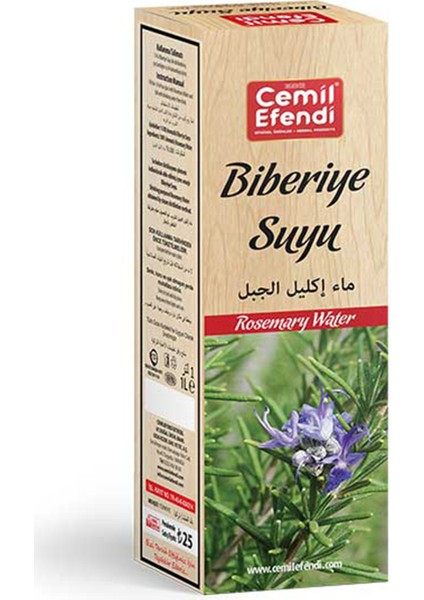 Biberiye Suyu 1 Lt.