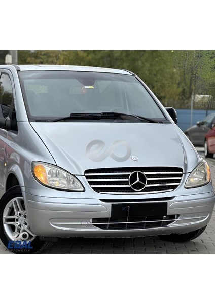 Mercedes Vito W639 Krom Ön Panjur 7 Prç. 2004-2010 P. Çelik