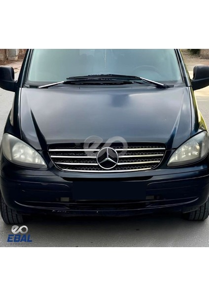 Mercedes Vito W639 Krom Ön Panjur 7 Prç. 2004-2010 P. Çelik fiyatları