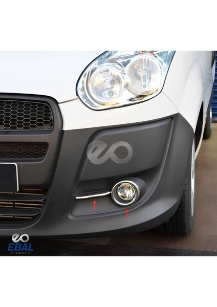 Fiat Doblo Krom Sis Farı Çerçevesi 4 Parça 2010-2015 Paslanmaz Çelik modelleri