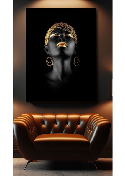 Goldenblack Kanvas Tablo