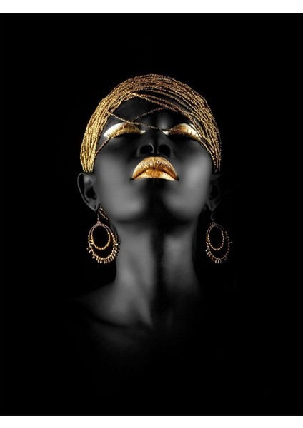 Goldenblack Kanvas Tablo