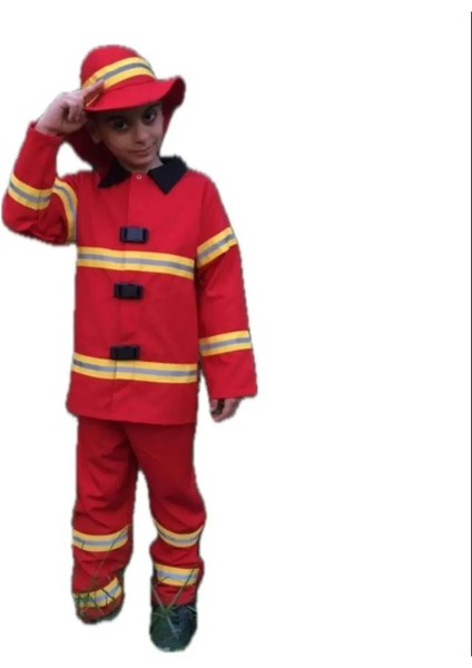 KADIKÖY KOSTÜM Çocuk Itfaiyeci Kostüm
